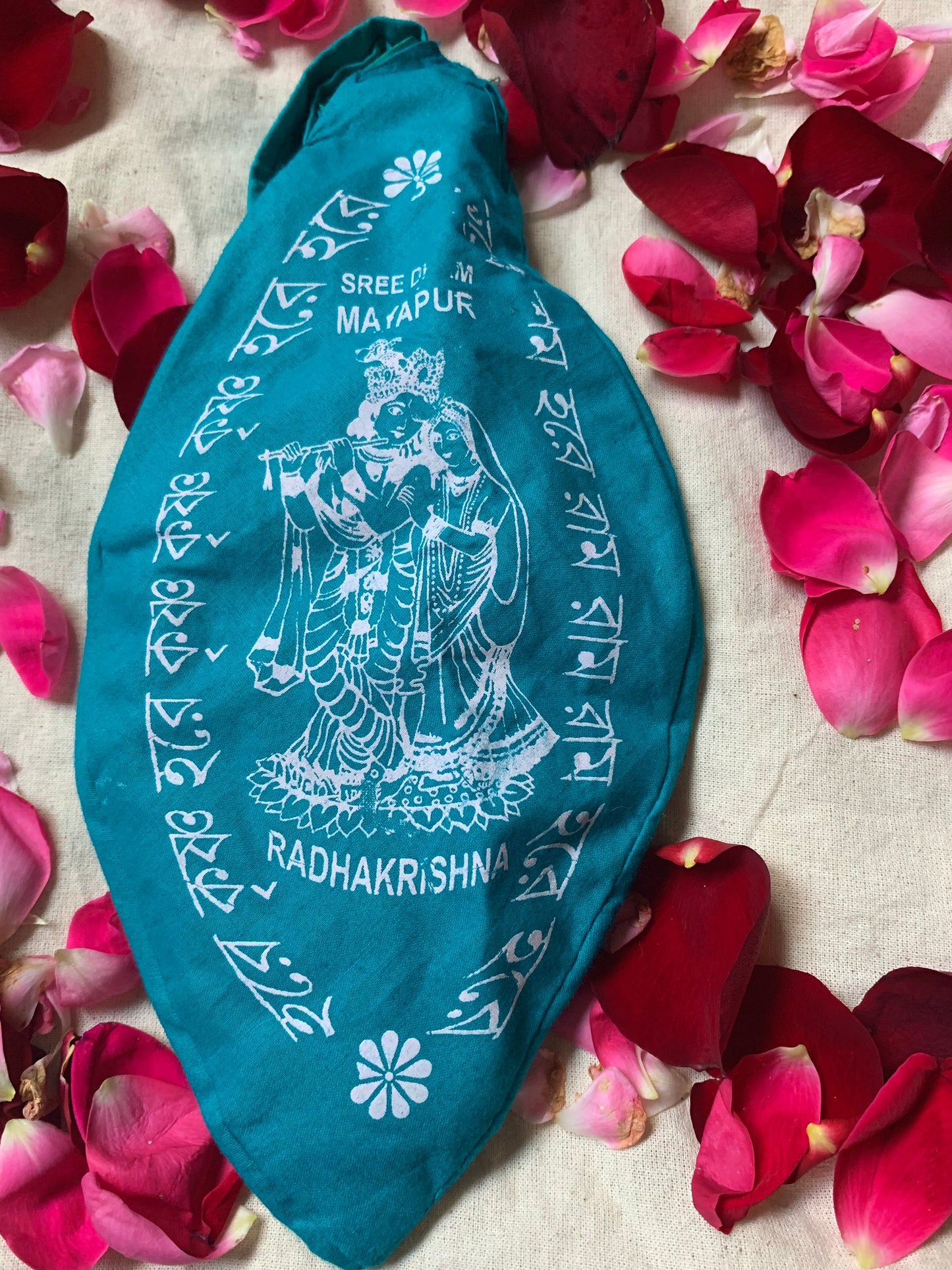 Radha Krishna Bead Bag