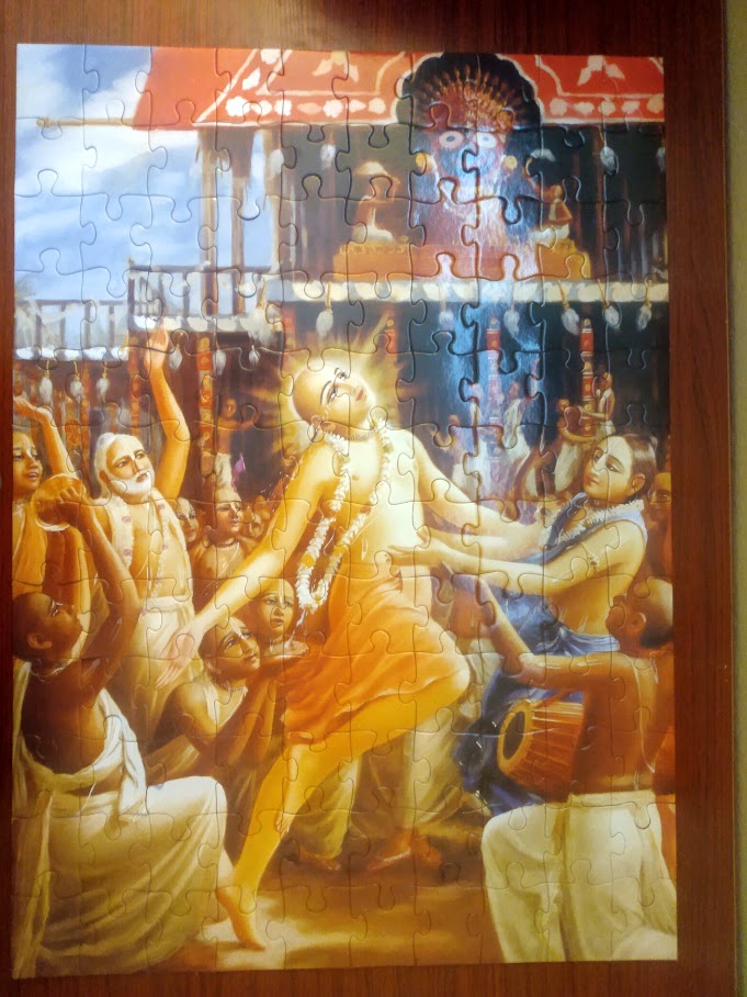 Lord Chaitanya at Jagannath Puri Puzzle