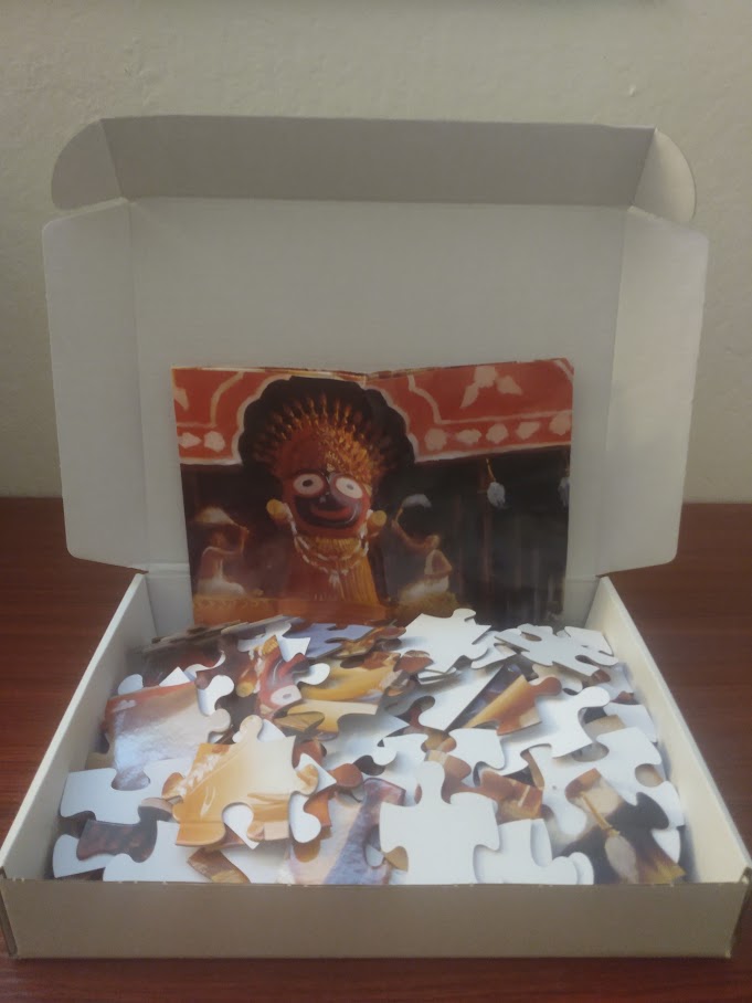 Lord Chaitanya at Jagannath Puri Puzzle