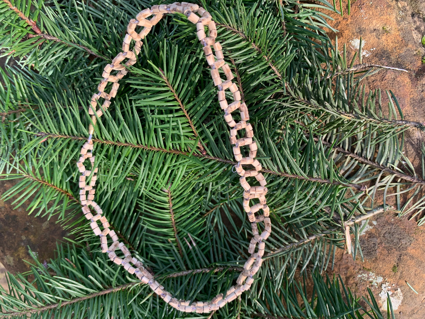 Round Tulsi Neckbeads