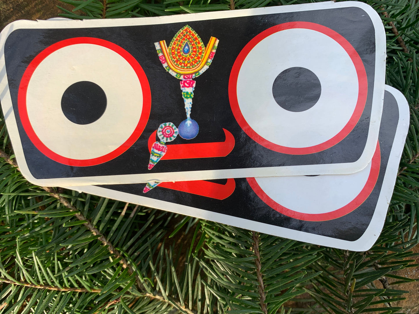 Jagannath Eyes Sticker