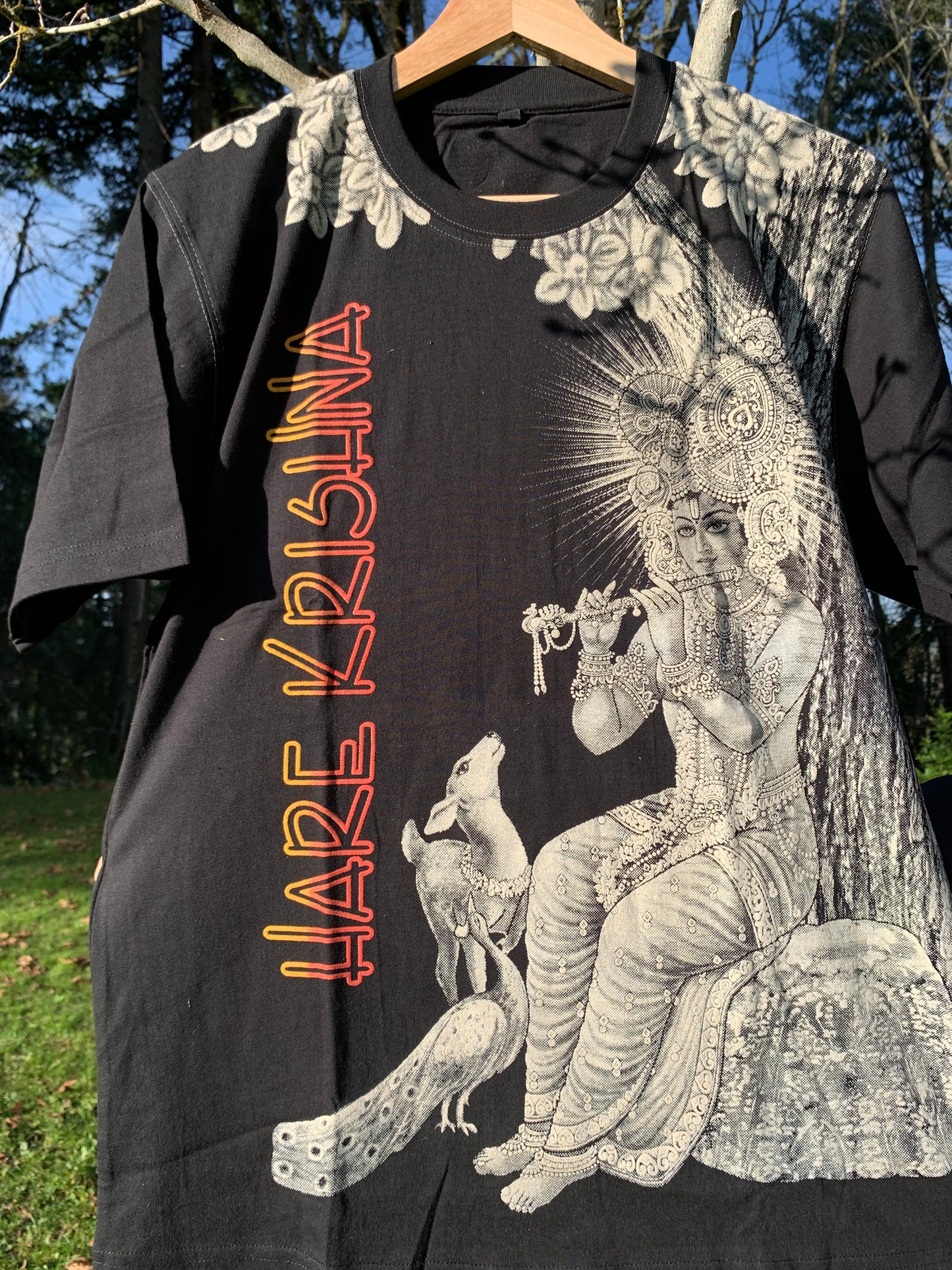 Black Hare Krishna T-shirt