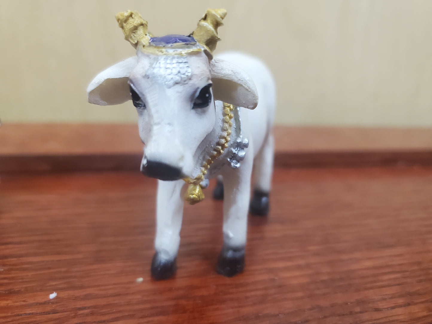 2 Individual Surabhi Cows Statues- 3 inches