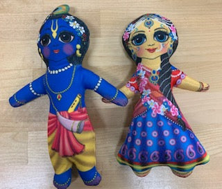 Cloth Krsna Dolls
