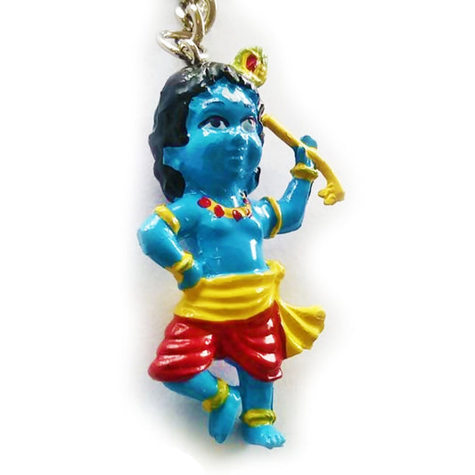 Keychain with Krishna Form