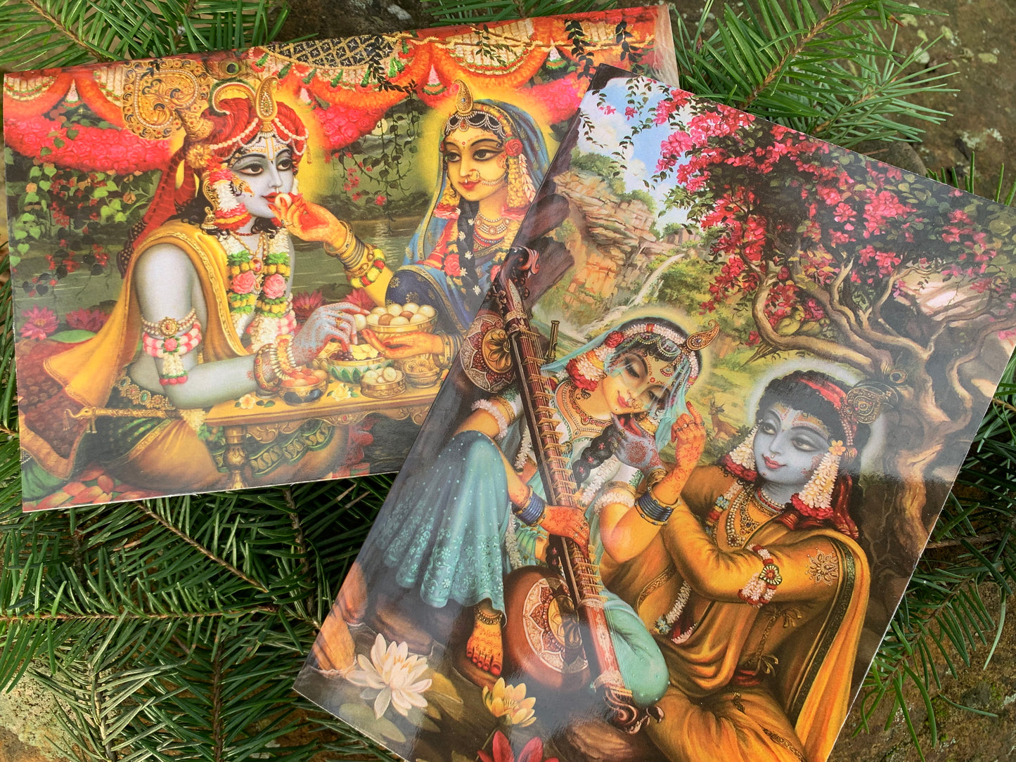 Radha Krishna Greeting Cards