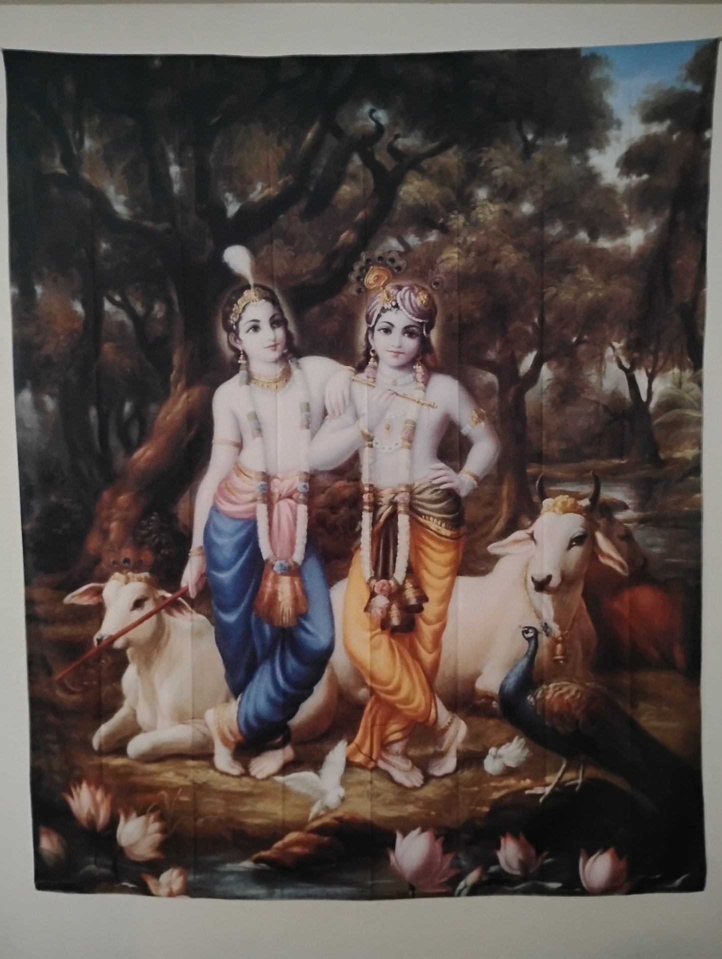 Balaram and Krsna Tapestry