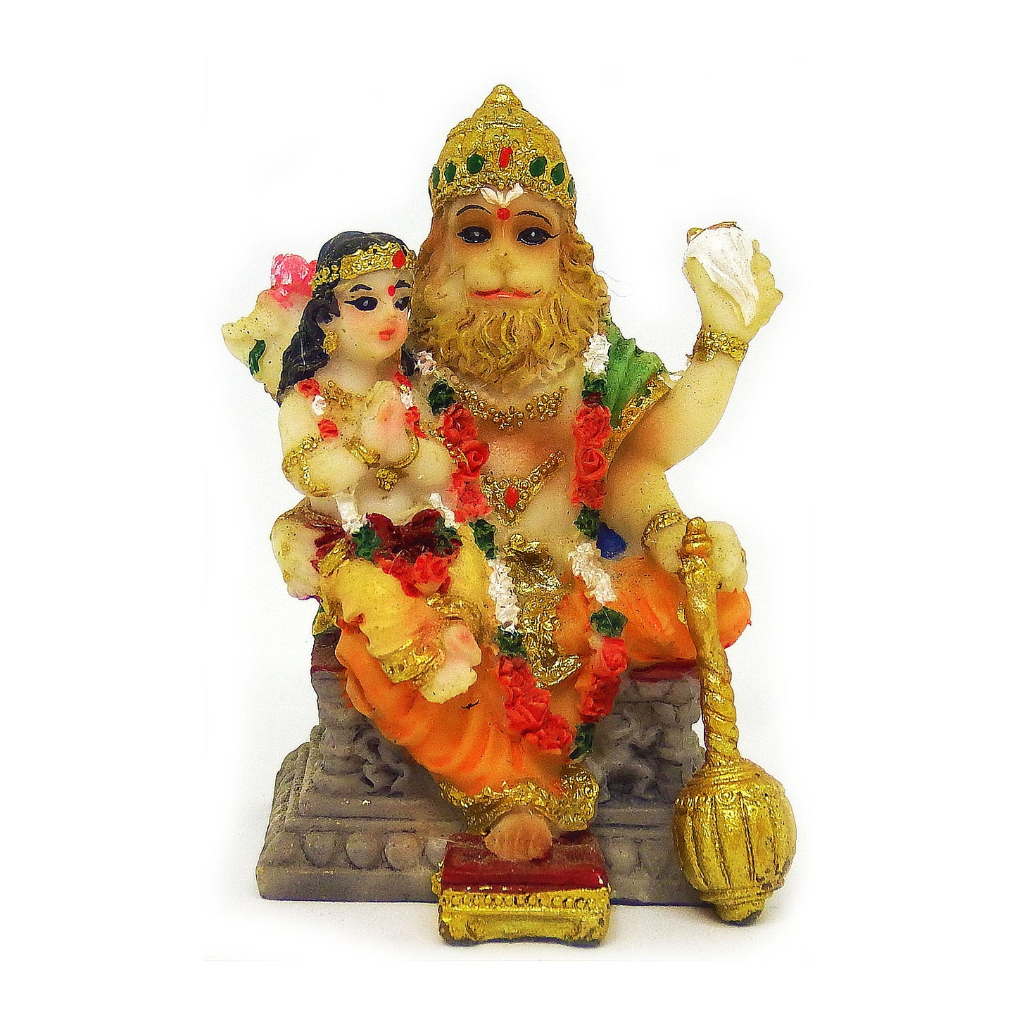 Lord Nrsimhadeva and Prahlad Statue, 2 Size Choices