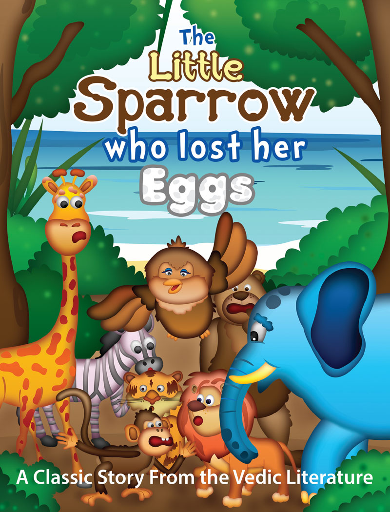 Storybook of The Little Sparrow Who Lost Her Eggs