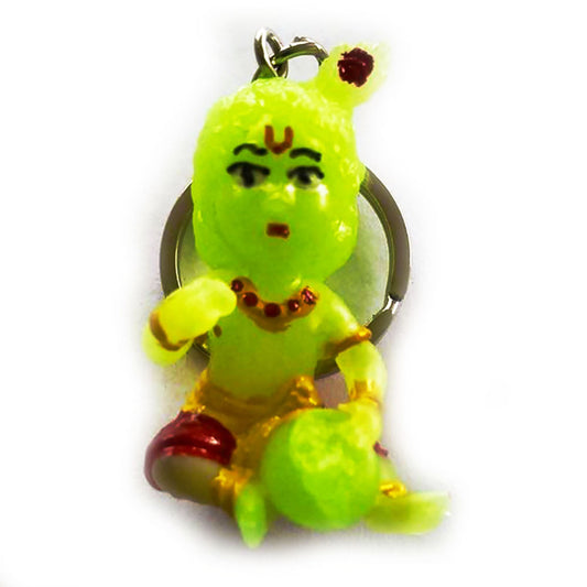 Glow-in-the-Dark Krishna Keychain