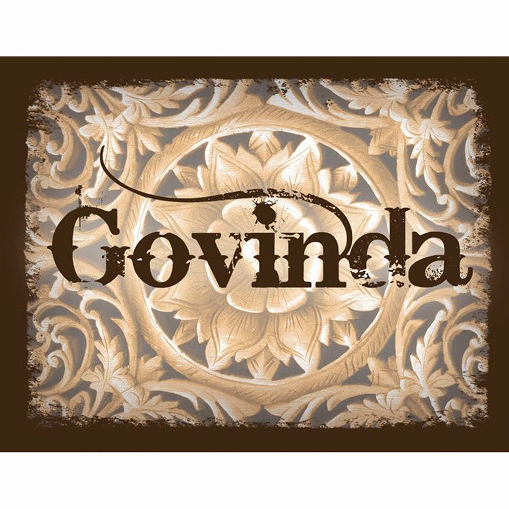 Sticker with Govinda Design